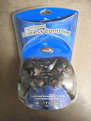 Datel LightSpeed Wireless Controller for PlayStation 2 New In Box, Sealed.