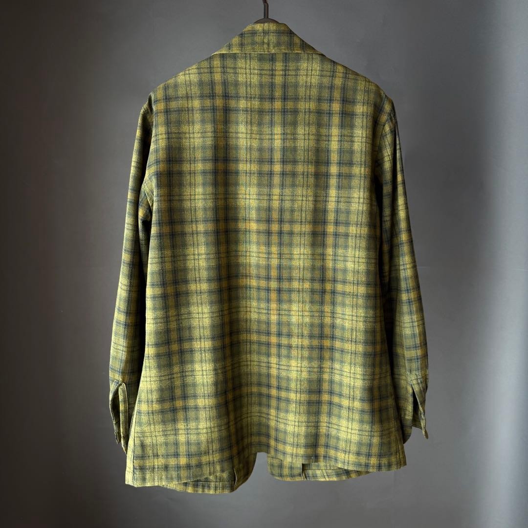 Pendleton 60s Shadow Ombre Check Jacket Made in U… - image 3