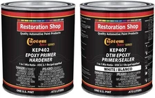 Fast-Dry White 2.1 VOC Epoxy Primer & Sealer - Perfect for Automotive Projects