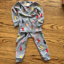 Hanna Andersson Holiday Pajamas Trees 2T 85cm