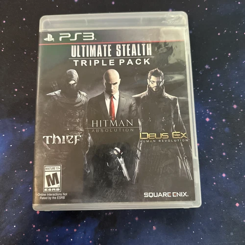 Ultimate Stealth Triple Pack (Sony PlayStation 3, 2015) No Manual