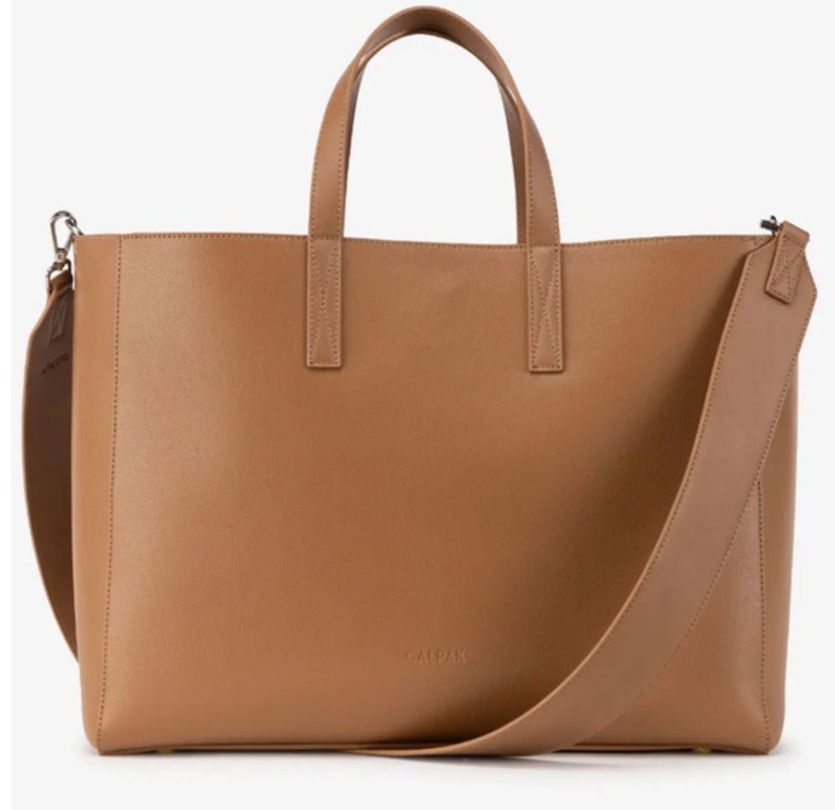 "CALPAK Haven 16\" Laptop Tote Bag in Toffee (BARTHRIFTY"