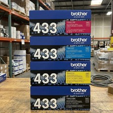 Brother TN433 Toner Set  Black Cyan Magenta Yellow  For MFC-L8900 HL-L8260