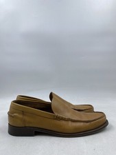 Prada Brown Leather Dress Loafer M 8