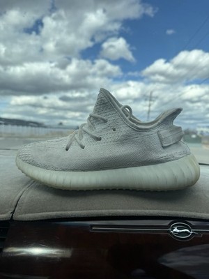 adidas Yeezy Boost 350 V2 Gray White Primeknit Men's Sneaker Low Top