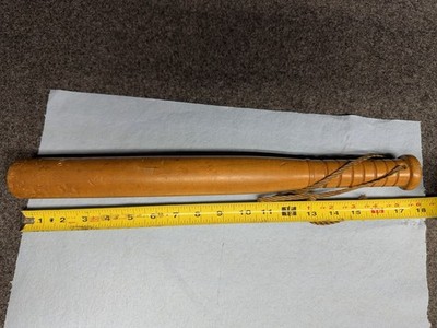 Vintage Wooden Exercise Trainer with Wrist Strap   Solid Wood Fitness Tool