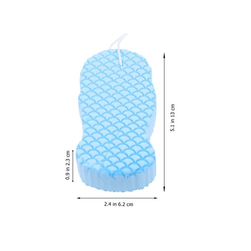  5-pak gąbek złuszczająca kąpiel dziecko do kąpieli akcesoria dla noworodków - Zdjęcie 5 z 12