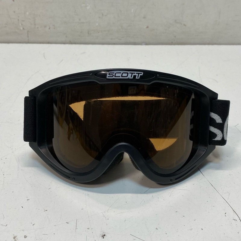 Scott Black Plastic Motorsports Goggles Amber Lens