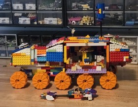 LEGO Star Wars Rainbow Clone Turbo Tank 7261 - Alt Color Build - Used Unique 