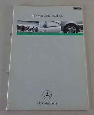 Verkaufstaschenbuch Mercedes-Benz CLK Coupé C208 Stand 05/2000