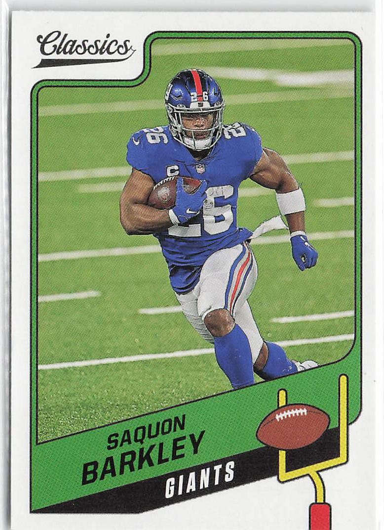 2021 Panini Classics #54 Saquon Barkley