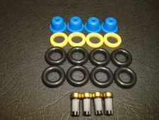 Porsche 911 924 944 Fuel Injector Service Repair Kit: Caps, O-rings, Filters