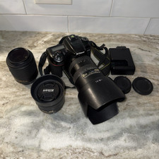 Nikon D7500 Digital SLR Camera BUNDLE 20.9MP Black 3.2" LCD USB AF Flash