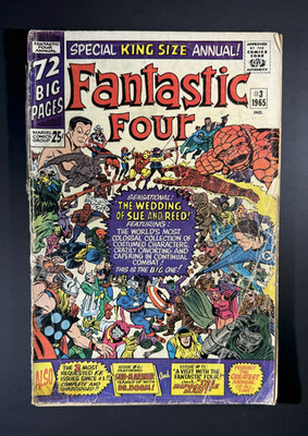 Fantastic Four Annual #3, 1965, Bedlam At The Baxter Building!
