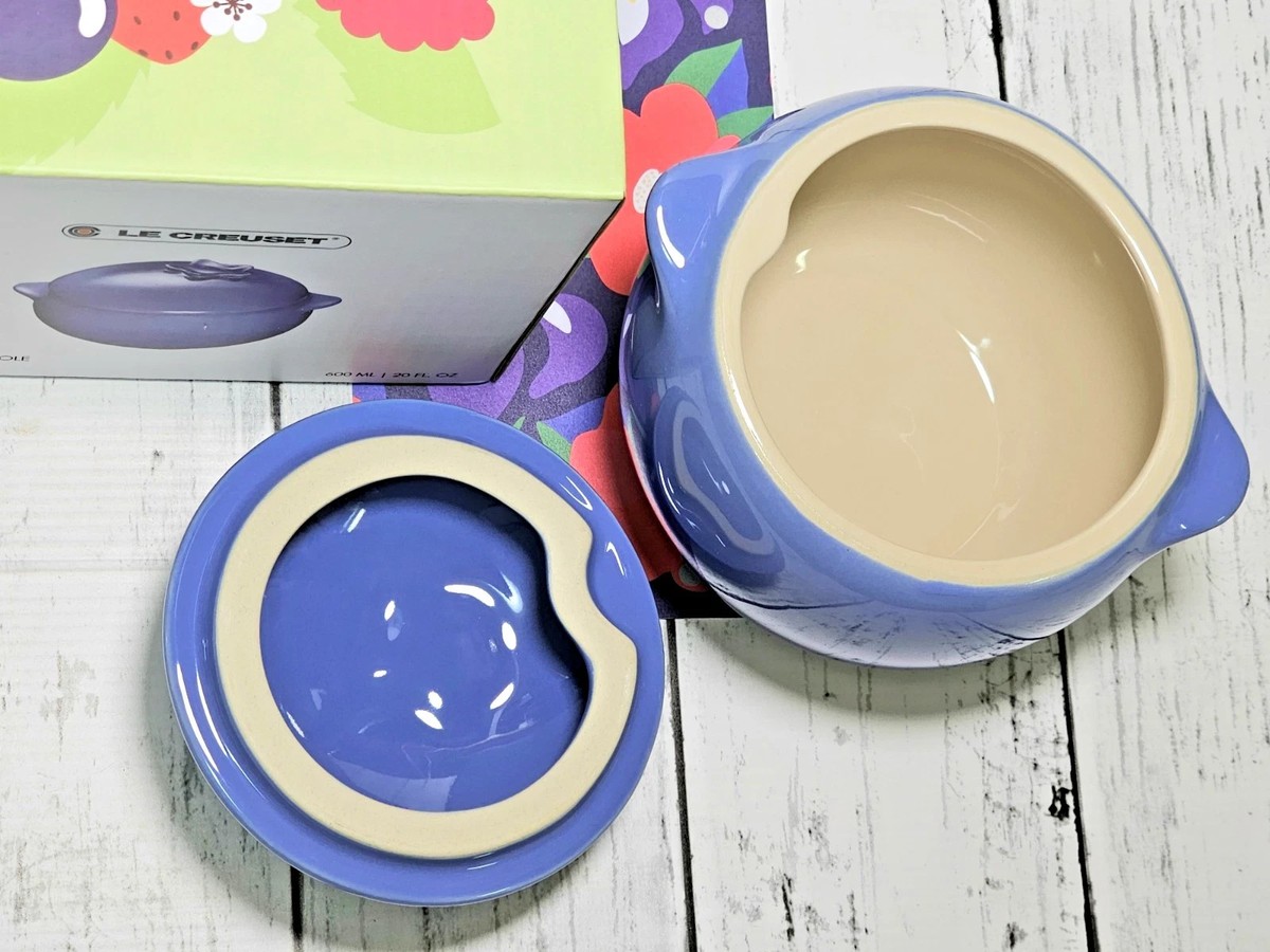 Le Creuset Mini Blueberry Cocotte Petite Casserole 600ml 20oz