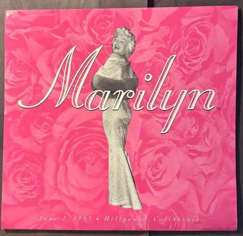 First Day Ceremony Program, #2967, Marilyn Monroe, complete sheet FDC