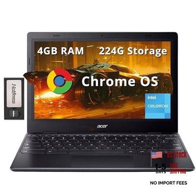 Chromebook 311 11.6'' HD Laptop, Intel Celeron N4500, Intel UHD Graphics, 4GB