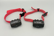 2 PetSafe BC-103 OM Black/Red Nylon Bark Cont...