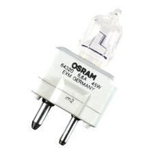 64320 58846 Osram EXM 45W 6.6A GZ9.5 Clear Halogen Lamp