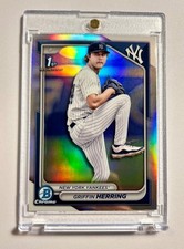 Griffin Herring 2024 Bowman Chrome Draft ROOKIE REFRACTOR RC 1st Card Yankees SP