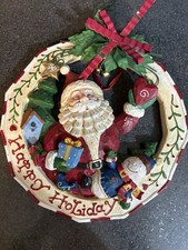 Hanging Holiday Christmas Plaque