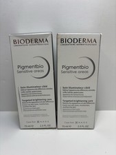 Lot Of 2 Bioderma Pigmentbio Sensitive Areas 75ml Exp 11/2026 NEW