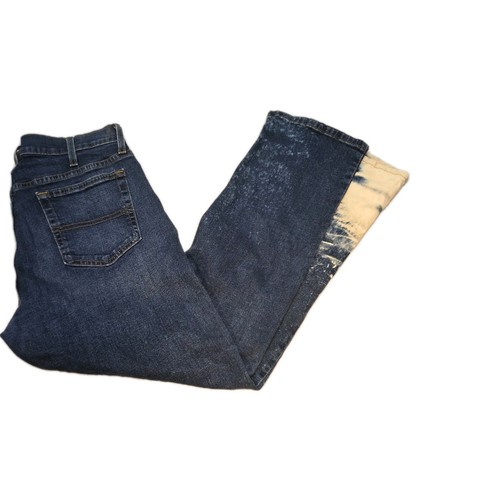 Pantalones de mezclilla Members Mark 36x30 para hombre cómodos blanqueados elegantes informales algodón