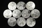 NobleSpirit (PH) MINT FRESH GEM BU 2017 SILVER American Eagle 1/2 Roll of 10