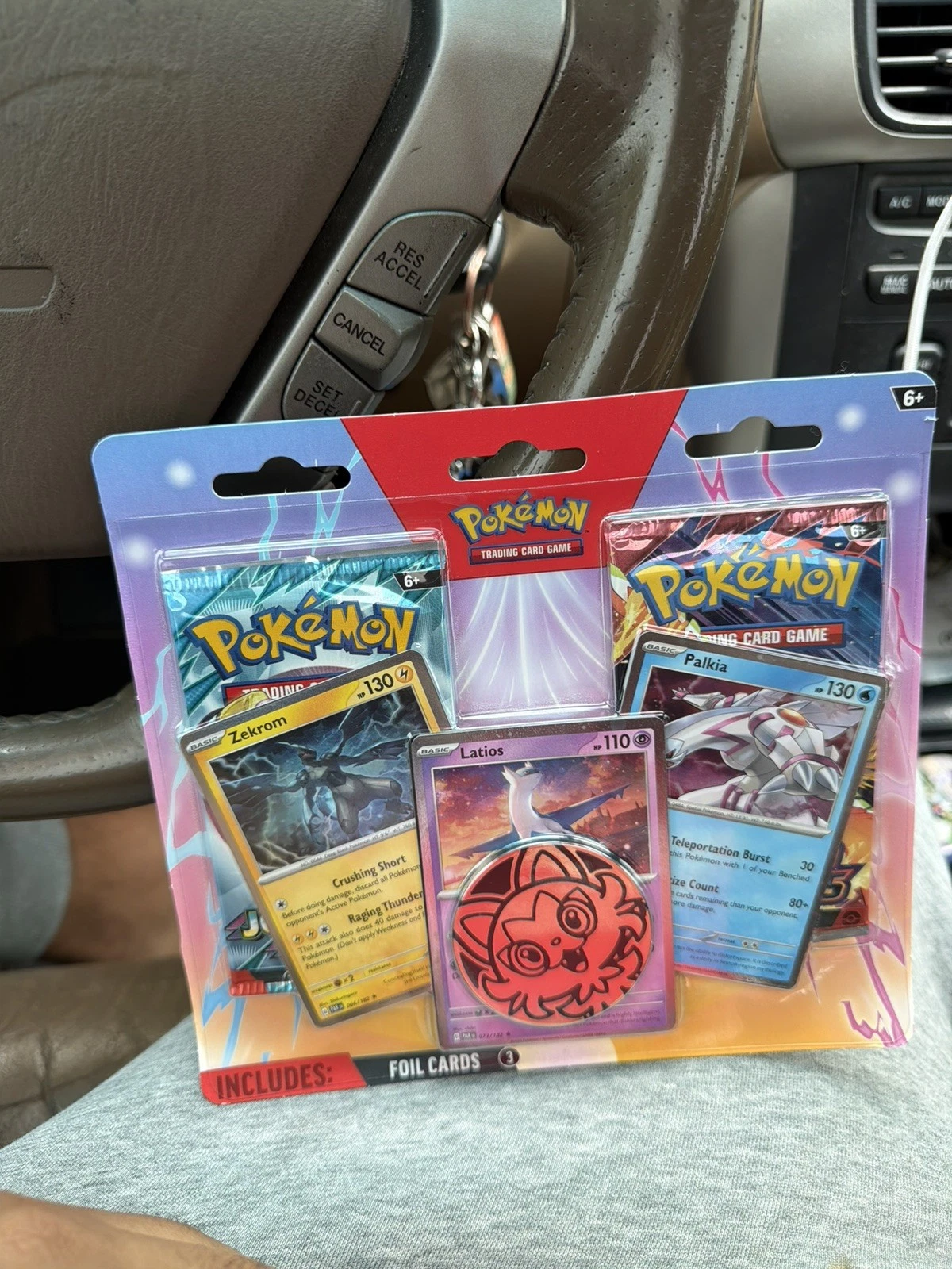 Pokémon TCG 2-Pack Booster Blister Latios Zekrom Palkia English Sealed