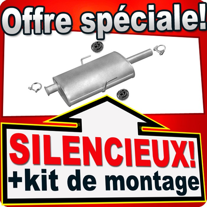 Échappement pour Renault Espace 3 dTi et tD de 1996 à 2002