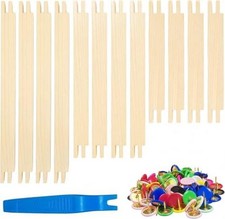 MengMain Needlepoint Stretcher Bars for Needlework - 12PCS Wooden 6/8/10in