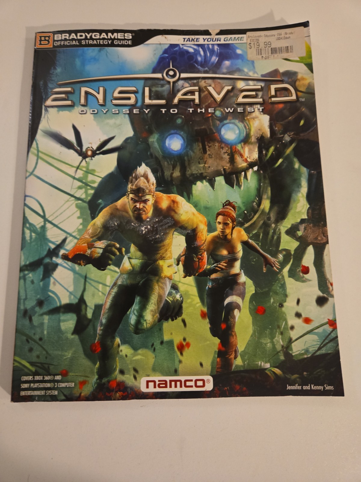 Enslaved Odyssey to the West BradyGames Strategy Guide 2010 ~ Used  READ