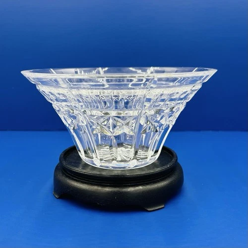 Waterford Crystal 8" Flared The Welcome Bowl Flared Glass Cead Mile Failte