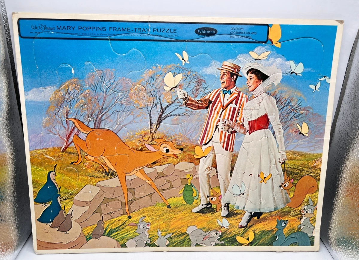 VTG 1964 Walt Disney's Mary Poppins Dick Van Dyke Whitman Frame