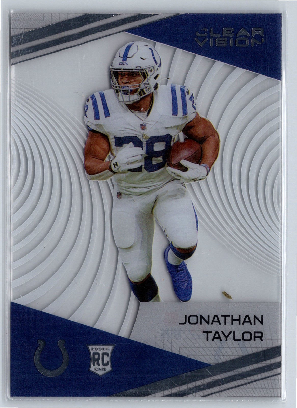 2020 Panini Chronicles #CV-7 Jonathan Taylor Clear Vision Rookies