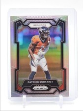 PATRICK SURTAIN II 2023 PANINI PRIZM FOOTBALL SILVER BRONCOS #92 Q5454