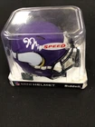 Justin Jefferson Signed Vikings Speed Mini Helmet Beckett Certified