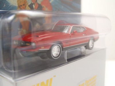 Ford Mustang Mach 1 1971 rot James Bond Diamonds Are Forever 1:64 MINI GT Modell