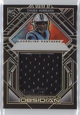 2021 Panini Obsidian Volcanic Material 44/100 Chuba Hubbard #VM-CH 0ne9