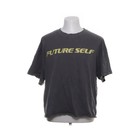 Divided by H&M, T-shirt, Größe: L, Grau, Baumwolle, Print #LJp