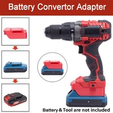 1x Battery Adapter For Hercules 18V 20V Li-ion Battery to for Bauer 20V Tool New