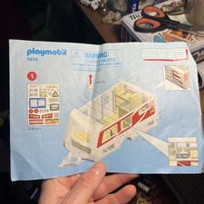 Playmobil 5434 Wohnwagen nur Anleitung Anleitung