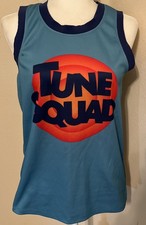 Unisex Youth Space Jam Tune Squad Sleeveless Blue Tshirt