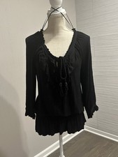 Rox B Large Top / Mini Dress Black 