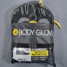 Body Glove 3T Barefoot Mens Water Shoes Size 13 Black Yellow Neoprene 3 Toe NEW