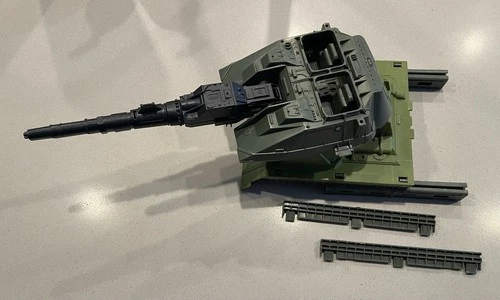 G I Joe 1988 Rolling Thunder Rear Cannon with Turret And Base - Vintage G.i. Joe