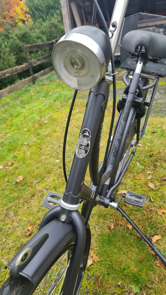 Gazelle Classic Hollandrad, 3 Gang, Fahrrad, Rh: 57 cm, Graphit matt Ornamente. - Bild 4 von 4