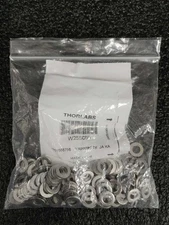 Thorlabs W25S050 1/4" Washer M6 Compatible Stainless Steel 113 Pack