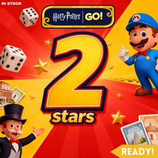 Monopoly Stickers Go STICKERS 1 PCS ALL 2 STAR CHEAPEST - SUPER FAST DELIVERY