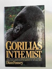 GORILLAS IN THE MIST By Diane Fossey - Hardcover *Excellent Condition*